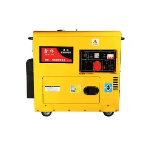 Motocultor 2 Zylinder 4 Zylinder 5kw 9kw 12kw 220V leise luftgekühlte Diesel generatoren zu verkaufen