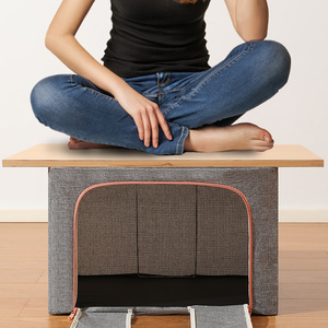 Extra Capacity Clothes <strong>Storage</strong> <strong>Bag</strong> Organizer Visualizing Clear Window Foldable Quilt <strong>Bag</strong> Clothing <strong>Storage</strong> Box With Zipper - Product Image 2