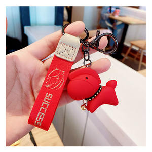 Llavero de Resina de Caballo de la Suerte con Diseño de Dibujos Animados - Maravilloso Símbolo Lunar del Año del Caballo - Colgador de Bolsos para Parejas - Product Image 5