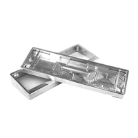 Services d'usinage CNC jeu de sport électronique coque de clavier mécanique en alliage d'aluminium matériau Composite accessoires informatiques