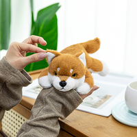 Porte-clés en peluche personnalisés de petite taille, cadeaux, mini-jouets en peluche chien pour pendentif de sac à dos
