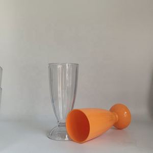 Wholesale Classic 420ml <b>Reusable</b> Leak-Proof Eco-Friendly Recyclable Food Grade Plastic <b>Cup</b> for Wedding Milkshake Ice Cream Juice - Product Image 3