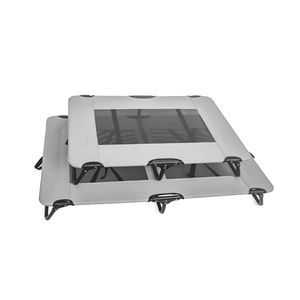 Fournisseurs lits surélevés de luxe <span class=keywords><strong>pour</strong></span> chiens de compagnie <span class=keywords><strong>lit</strong></span> de <span class=keywords><strong>trampoline</strong></span> d'été pliable en métal à mailles rafraîchissantes <span class=keywords><strong>pour</strong></span> chat <span class=keywords><strong>pour</strong></span> <span class=keywords><strong>chien</strong></span> de nettoyage - Product Image 2