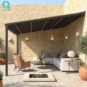 <span class=keywords><strong>Pergola</strong></span> rétractable en <span class=keywords><strong>toile</strong></span> PVC <span class=keywords><strong>imperméable</strong></span> QINGYING Garden - Product Image 1