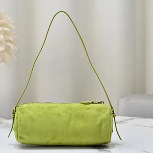 Sac à bandoulière vert en daim pour femme, sacs à main élégants pour filles, nouveaux sacs fourre-tout de créateur pour femmes - Product Image 1