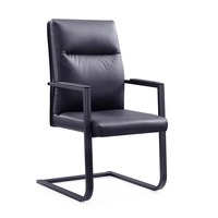 Silla Ejecutiva Moderna de Oficina con Elevación y Altura Ajustable, en Cuero PU