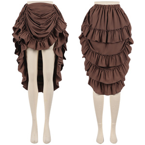 Vestir fiesta ropa gótica Europea americana mujer Steam Punk gótico <span class=keywords><strong>Victoria</strong></span> pirata volante abrigo falda disfraz - Product Image 2