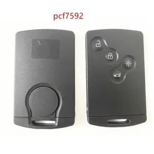 Clé Intelligente Mains-Libres 4 Boutons 433 MHz PCF7952A pour Renault Megane III 2009-2015, Fluence, <span class=keywords><strong>Laguna</strong></span> III, Scenic <span class=keywords><strong>2010</strong></span> - Product Image 3