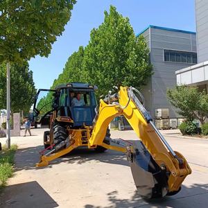 8 طن متعددة الوظائف محمل عجلة الثقيلة حفارة باكهو معدات البناء بواسطة CNMC - Product Image 3