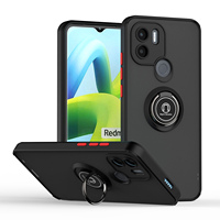Nouveau modèle TPU PC 2 en 1 coque de téléphone antichoc pour RedMi A1 A1 Plus porte-anneau couverture arrière
