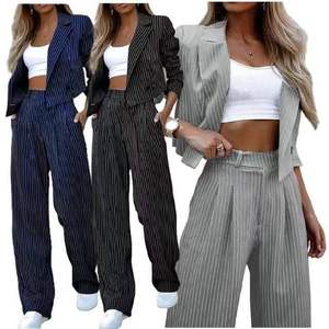Formal Suits Pants Office Womens Uniform Designs Womens Business Jackets Activity Professional Skirts Two Piece Sets - Product Image 1