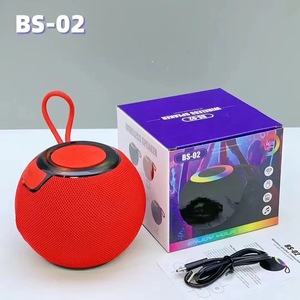 مكبر صوت لاسلكي محمول مقاوم للماء BS-02 بتقنية 5.3 للاستخدام الخارجي مع مضخم صوت صغير قابل لإدخال البطاقة بقوة 5 واط وميكروفون مدمج - Product Image 3