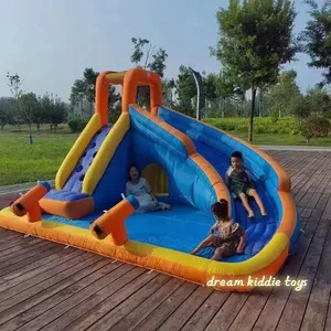 वाणिज्यिक उछालभरी महल के लिए पानी स्लाइड Inflatable उछाल घर कूदते महल बच्चों Inflatable बाउंसर