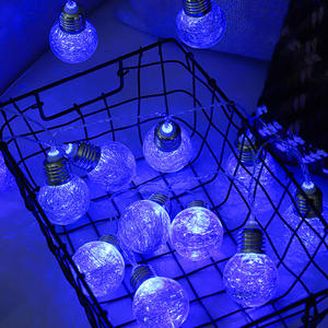 Guirnalda de luces <span class=keywords><strong>solares</strong></span> impermeables para exteriores, lámpara de alambre de cobre para decoración de jardín, Festival, vacaciones - Product Image 6