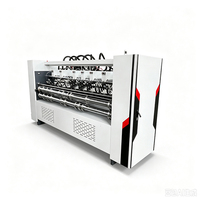 Machine à découper et à rainurer à lame fine, couteau électrique réglable, pression de rainurage manuelle pour la production de carton ondulé