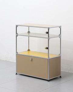 Penderie Modulable Transformable en Lit et Étagère, Chambre, Acier Inoxydable, Armoire de Rangement Grande Capacité, Fabrication Usine - Product Image 1