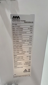 Megarevo lai 16kw năng lượng mặt trời biến tần 120V 240V chia giai đoạn chứng nhận chia giai đoạn biến tần kết nối 48V pin lithium - Product Image 3