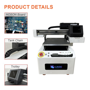 2400DPI High Resolution 4050 UV LED Flatbed Printer CMYK White Varnish for Gift Box Plastic Logo Custom <b>Printing</b> Equipment - Product Image 4