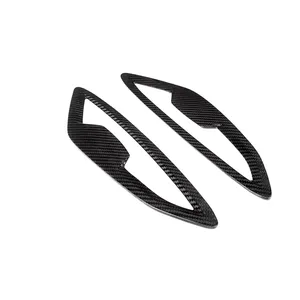 Guardabarros Lateral Adhesivo de Fibra de Carbono Real para OLIVER Serie 8 G14 G15 G16 Estilo OEM 2020-IN, 2 Piezas/Juego - Product Image 3