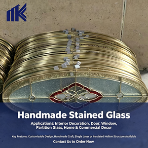 Plaques de vitrail sur mesure pour fenêtres, portes, panneaux d'art, vitraux de <span class=keywords><strong>cathédrale</strong></span>, <span class=keywords><strong>verre</strong></span> coloré, biseautures, vente en gros - Product Image 3