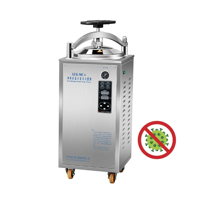 Industrial Sterilization Machine for Bottle Clothes High Pressure Steam Sterilizer Commercial Autoclave Machine