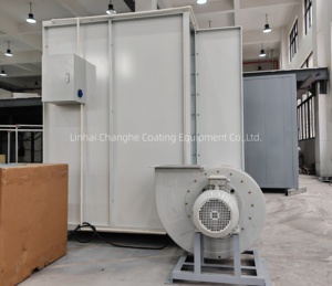Cabina di Verniciatura a Polvere Changhe con PLC, Motore, Dimensioni Personalizzabili, Funzionamento Manuale, Sistema di Filtrazione dell'Aria - Product Image 4