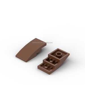 93606 Bloques de Construcción Curvos en Pendiente 4 x 2 Multicolores para Construcción DIY, Modelos Creativos y Proyectos MOC Personalizados - Product Image 3