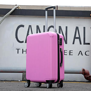 Valise unisexe durable 20 pouces, couleur unie, avec fermeture éclair et roulettes pivotantes à 360 degrés pour voyage, modèle Mother Box - Product Image 2