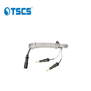 Laparoscópica pinza bipolar reutilizable ce coagula fórceps cable - Product Image 2
