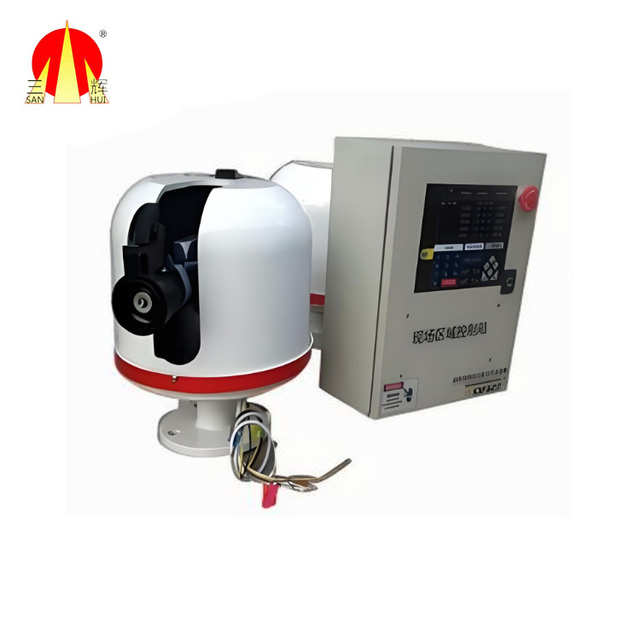 Fast Response Automatic Fire Suppression Monitor with Technical Support Red ABS Material 5-30L/s Flow Rate