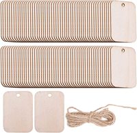 Produits en bois gravables sur mesure, gravure au laser sur bois, étiquettes cadeaux en bois