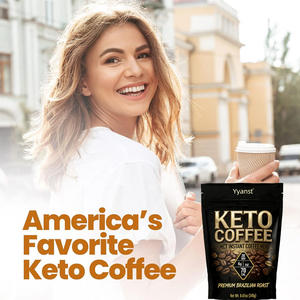 Café instantané minceur saveur crème OEM/ODM, complément brûle-graisse KETO, café détox pour la perte de poids, en sachet - Product Image 6