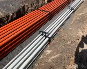 3 אינץ DB120 נוקשה PVC צינור שירות צינור עבור ישיר קבורה