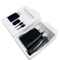 Adaptor USB C EPT2510 Pd 3.0 Pengisi Daya Dinding 25w Pengisian Super Cepat untuk Samsung Galaxy S25 S24 S23 Ultra Note 10