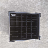 Diviseur recyclable personnalisé pour boîte de rangement pliable multicouche en plastique avec couvercle