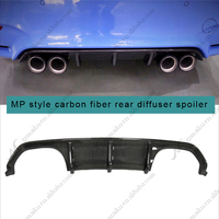 Lame de pare-choc arrière pour voiture avec éclairage, protection du véhicule, BMW F80 M3 F82 M4, 2014 — 2019, V style 3D