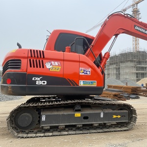 Excavadora Usada Original Doosan DX80, 95% Nueva, a Bajo Precio, en Venta, Excavadora de Orugas Doosan de 8 Toneladas, Modelo DX 70, Original de Corea - Product Image 1