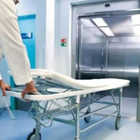 Taille optimale d'entraînement à C.A. d'ascenseur de lit de patient d'hôpital de la série 1600kg-2000kg de Fuji pour des équipements médicaux
