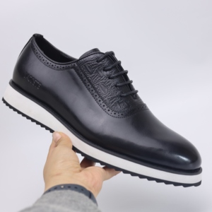 Scarpe Formali da Uomo con Tomaia in PU Goffrato Coccodrillo, Suola Intermedia in Schiuma, Suola Antiscivolo - Product Image 5