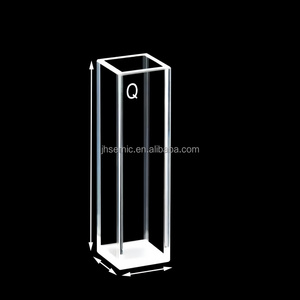 Tùy chỉnh cao minh bạch huỳnh quang UV thạch anh cuvettes được sử dụng cho microquartz tế bào trong phòng thí nghiệm quang phổ kế - Product Image 1