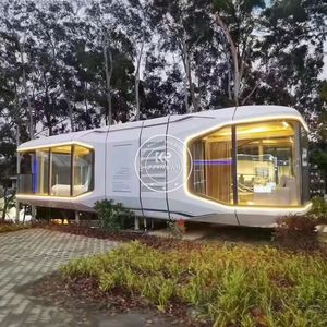 Maisons modulaires préfabriquées à double capsule spatiale 2025 en Australie, 20 pieds et 40 pieds, maison détachable à vendre - Product Image 4