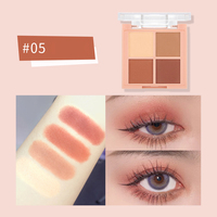 Palette d'ombres à paupières scintillantes sans marque, marque privée, maquillage longue durée