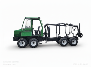 BITSMANN Trasportatore di Legname Compatto con Motore Diesel da 3,5 Tonnellate |   Pinza per Trasporto Forestale e Mini Trasportatore di Legname per Operazioni di Disboscamento - Product Image 4