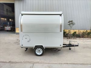 China Made Small Street Ice Cream Trucks Mini Food <b>Trailer</b> for <b>Car</b> Food Truck - Product Image 2