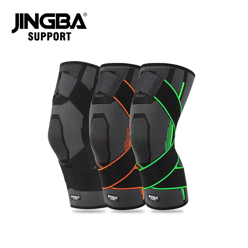 JINGBA SUPPORT 0167 knee bandage for Weightlifting Running Squatting Basketball Working out Hinged knee support brace