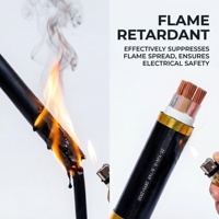 Câble d'alimentation basse tension XINYUHUA YJV XLPE, conducteur en cuivre pur à 99,9 %, gaine en PVC pour la construction et les applications informatiques
