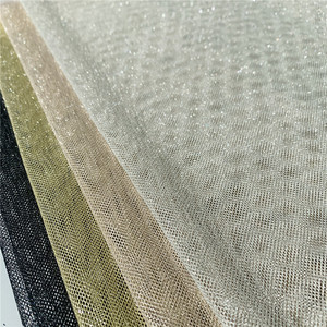 KKF3608S Vải Tuyn Nhuộm Màu Thiết Kế Đặc Biệt Vải Nylon Polyester Sang Trọng Lấp Lánh Màu Tím - Product Image 4