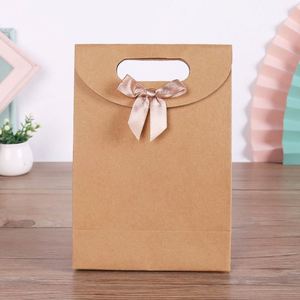 Wholesale Custom Gift Bag Flip-Top Perforated Adhesive Packaging Bag Gift Carry-Handle Packaging Paper Bag - Product Image 6