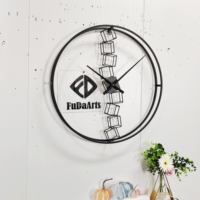 60 Jam Dinding Logam Gaya Minimalis Modern Baru untuk Ruang Tamu, Dekorasi Rumah Mewah, Produk Dropshipping, RoHS WEEE