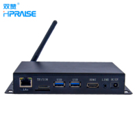 Mini PC de escritorio sin ventilador Android con CPU Rockchip Rk3568 4K Display Industrial Mini Pc Box